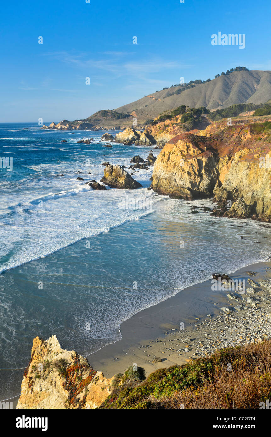 Big Sur, Central Coast in der Nähe von Monterey, Kalifornien, Stockfoto