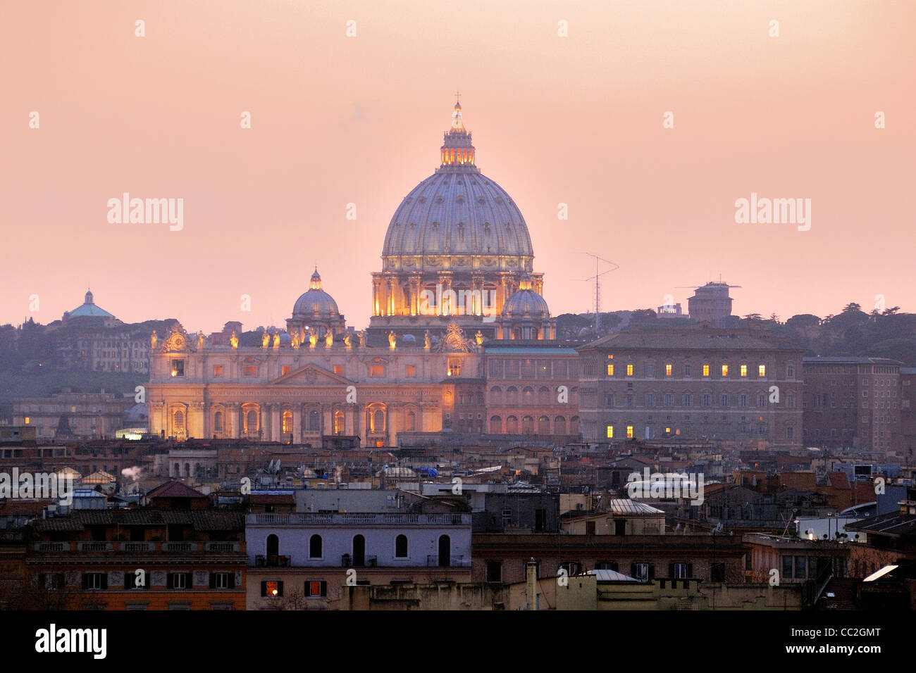 Basilika San Pietro Roma italia Stockfoto
