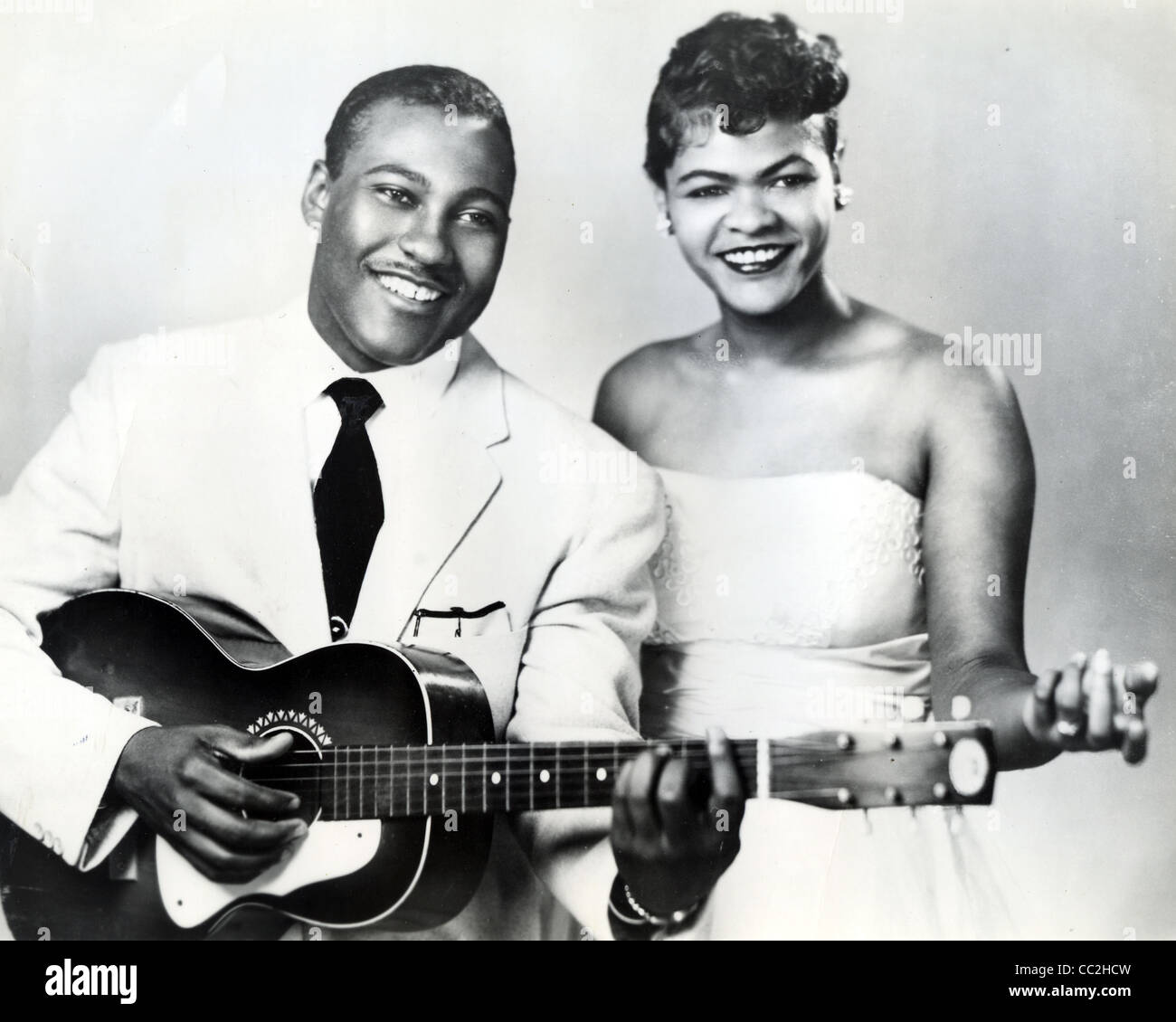 DEAN & JEAN US R&B Musik-Duo über 1962 mit Welton Young und Brenda Jones Stockfoto