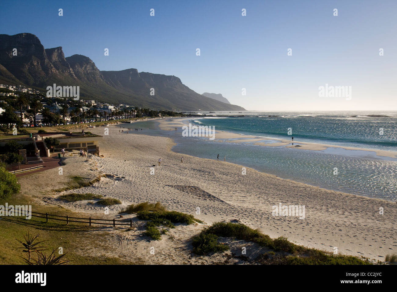 Camps Bay, Kapstadt Stockfoto