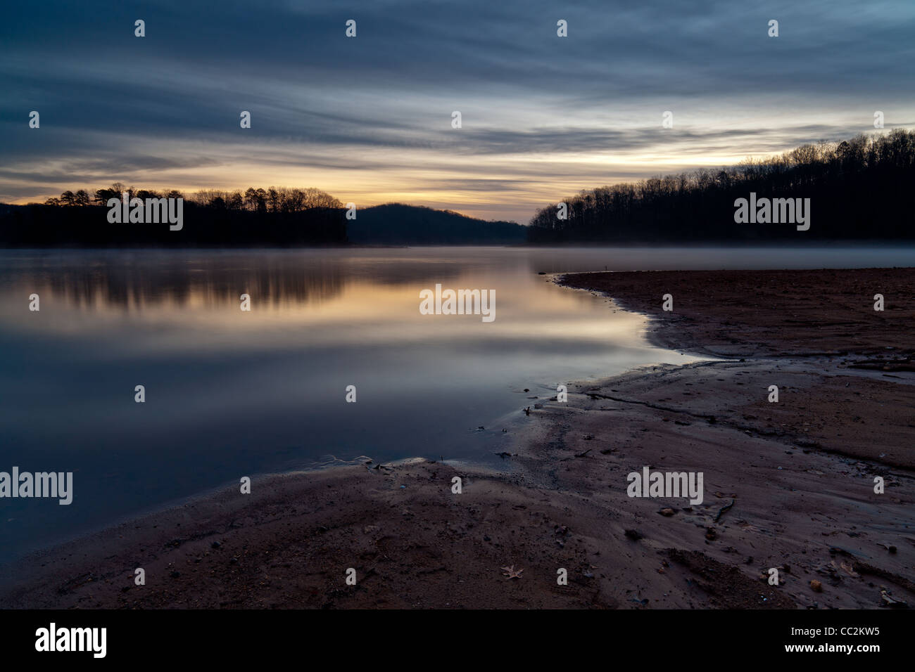 Wahoo Creek Park am Lake Lanier liegt nordwestlich von Gainesville, GA entfernt Stockfoto