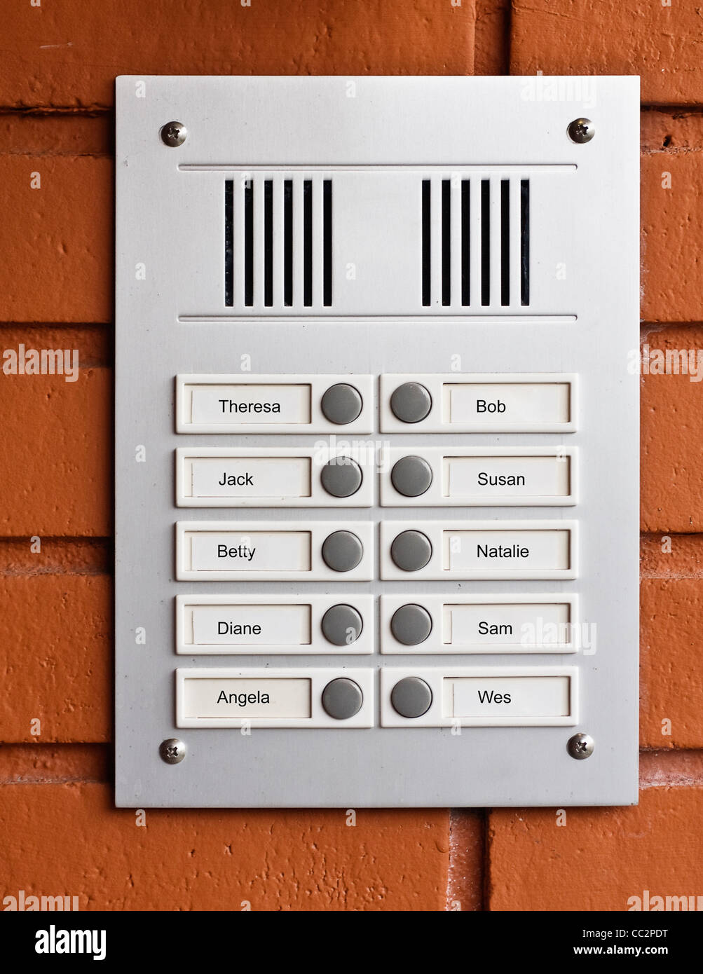 Doorbell names Fotos und Bildmaterial in hoher Auflösung Alamy