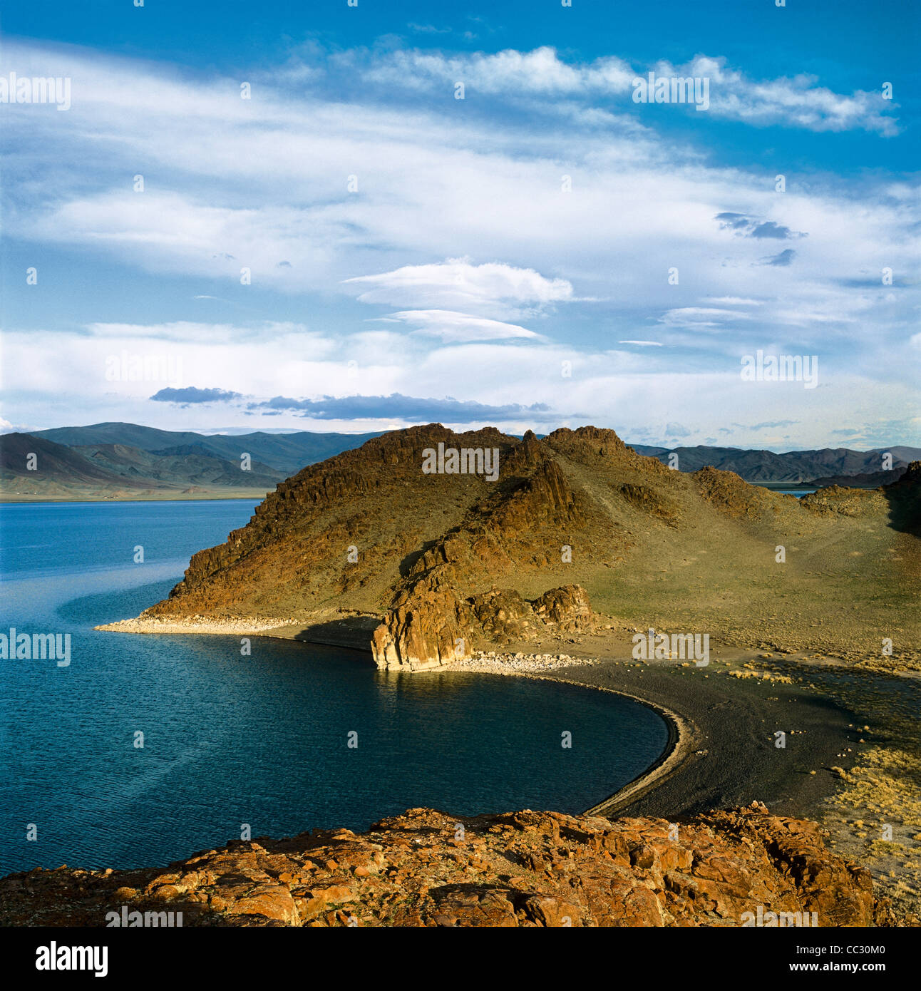 Tolbo Nuur (See). Bayan-Ulgi Aimag (Provinz). West-Mongolei Stockfoto