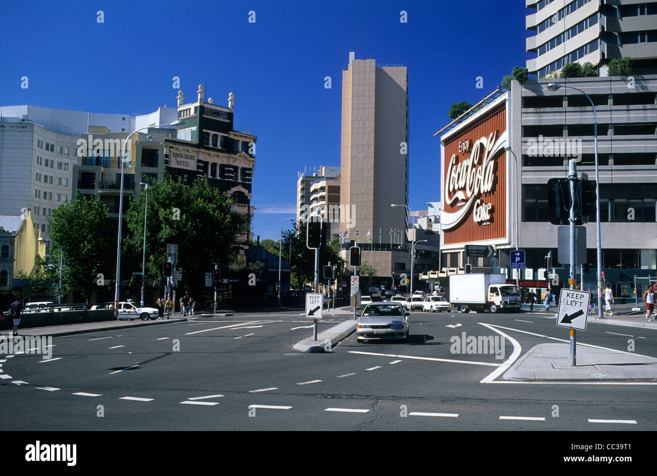 Australien, New South Wales, Sydney, Kings Cross. Stockfoto