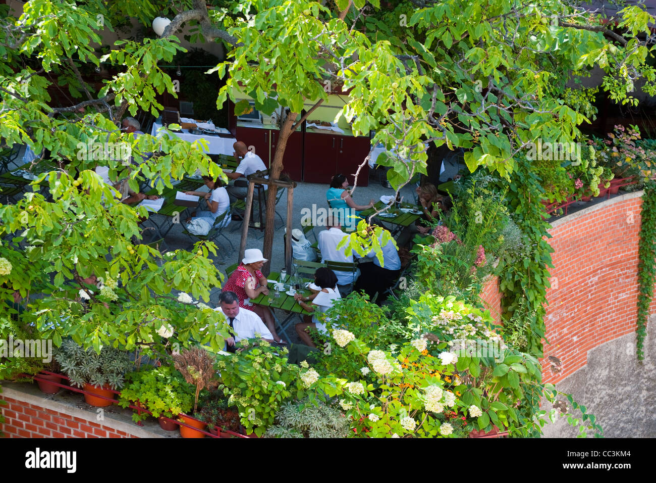Österreich, Wien 7, Glacis Beisl, Museumsquartier, Zugang Breitegasse 4, Museumsplatz 1 Stockfoto Österreich, Wien 7, Glacis Beisl, Museumsquartier, Zugang Breitegasse 4, Museumsplatz 1 Stockfoto