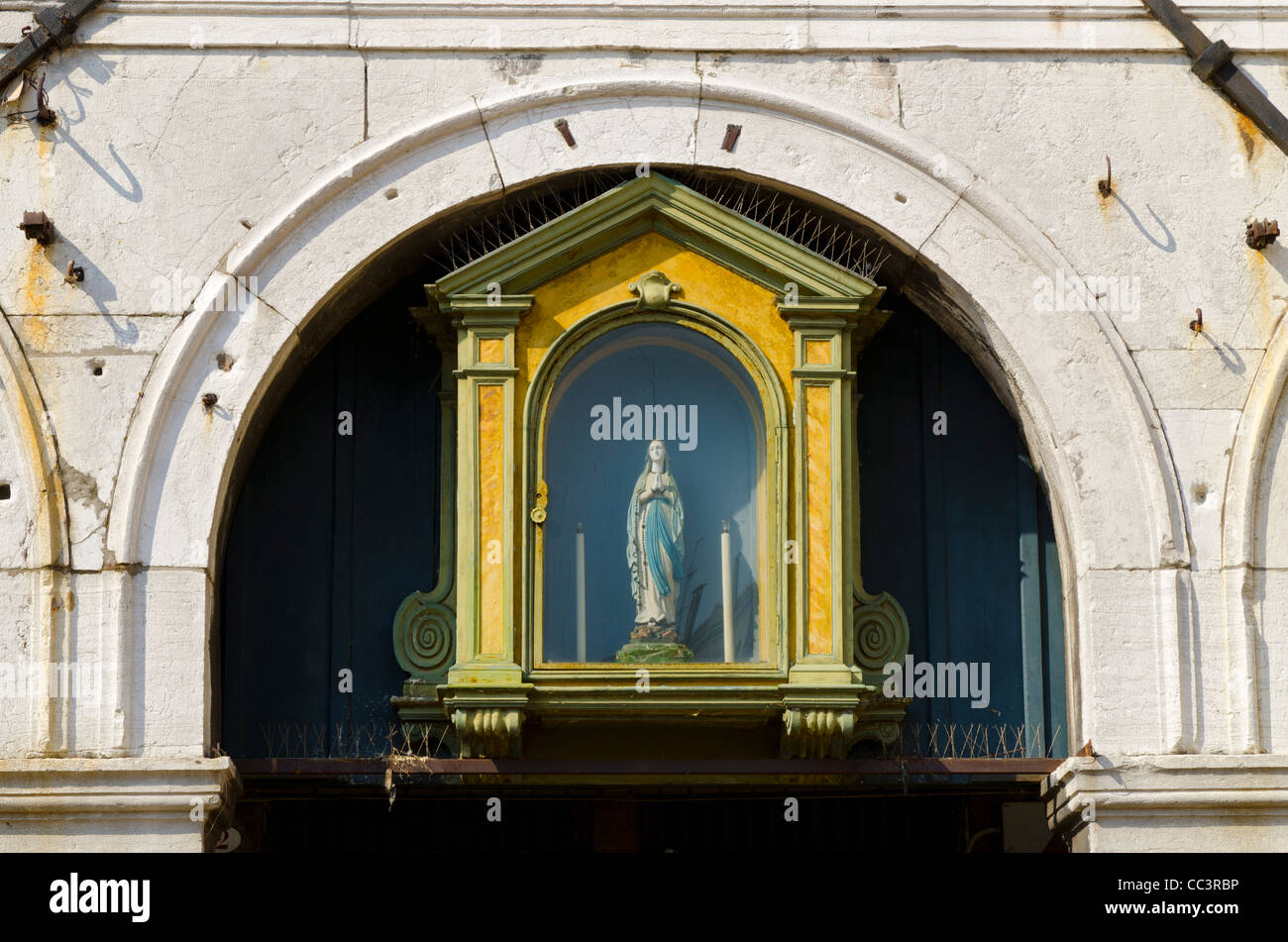 Italien, Veneto, Venedig, Rialto-Markt-Gebäude Stockfoto