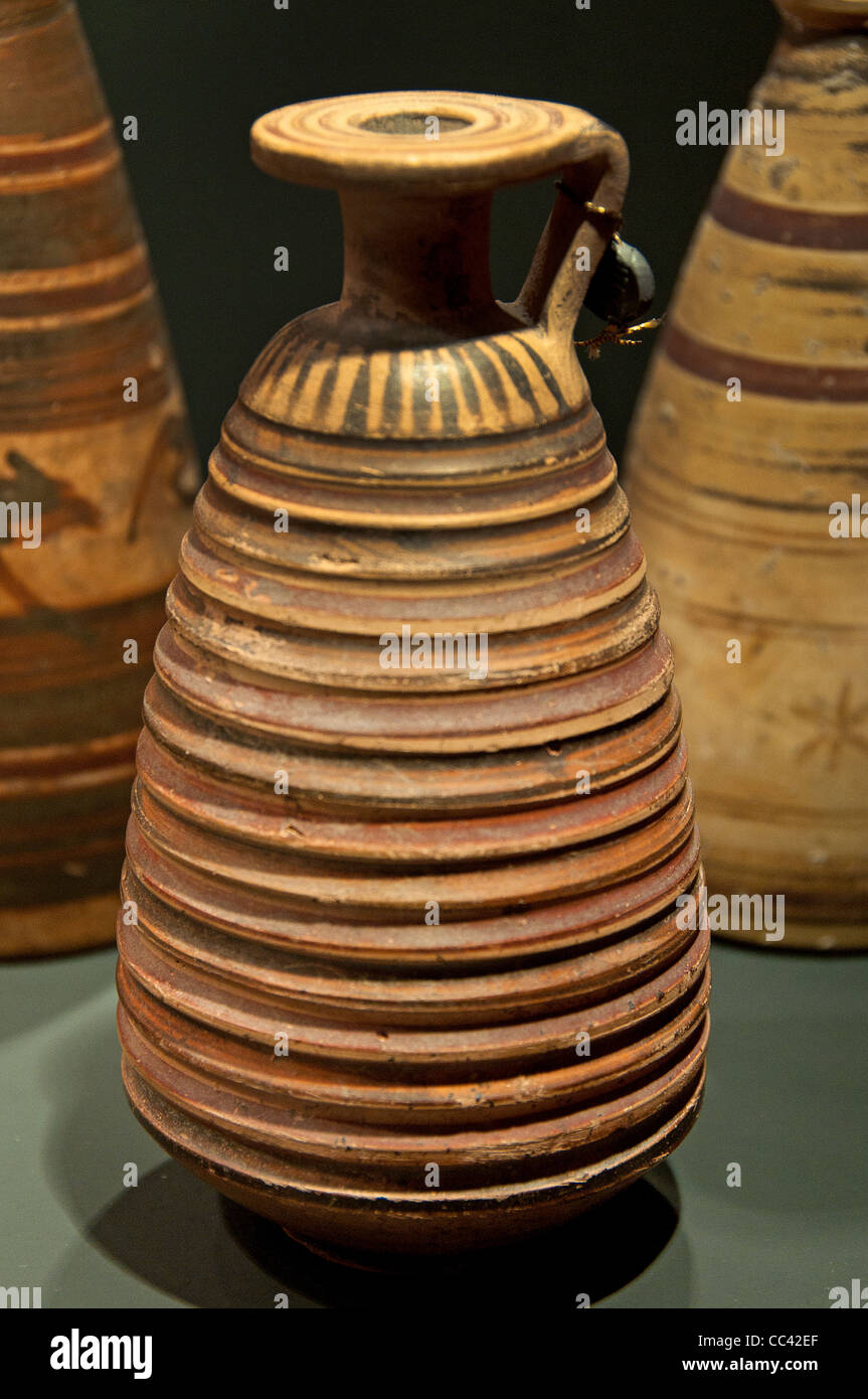 Parfüm Flasche etruskische Italien Etrurien 550 v. Chr. Stockfoto
