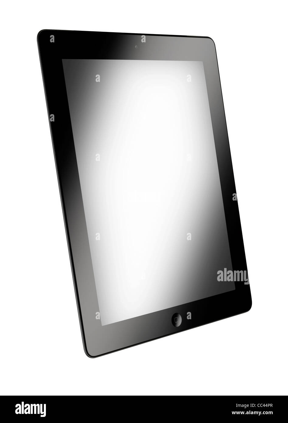 Ein Schnitt aus einem iPad2 Stockfoto