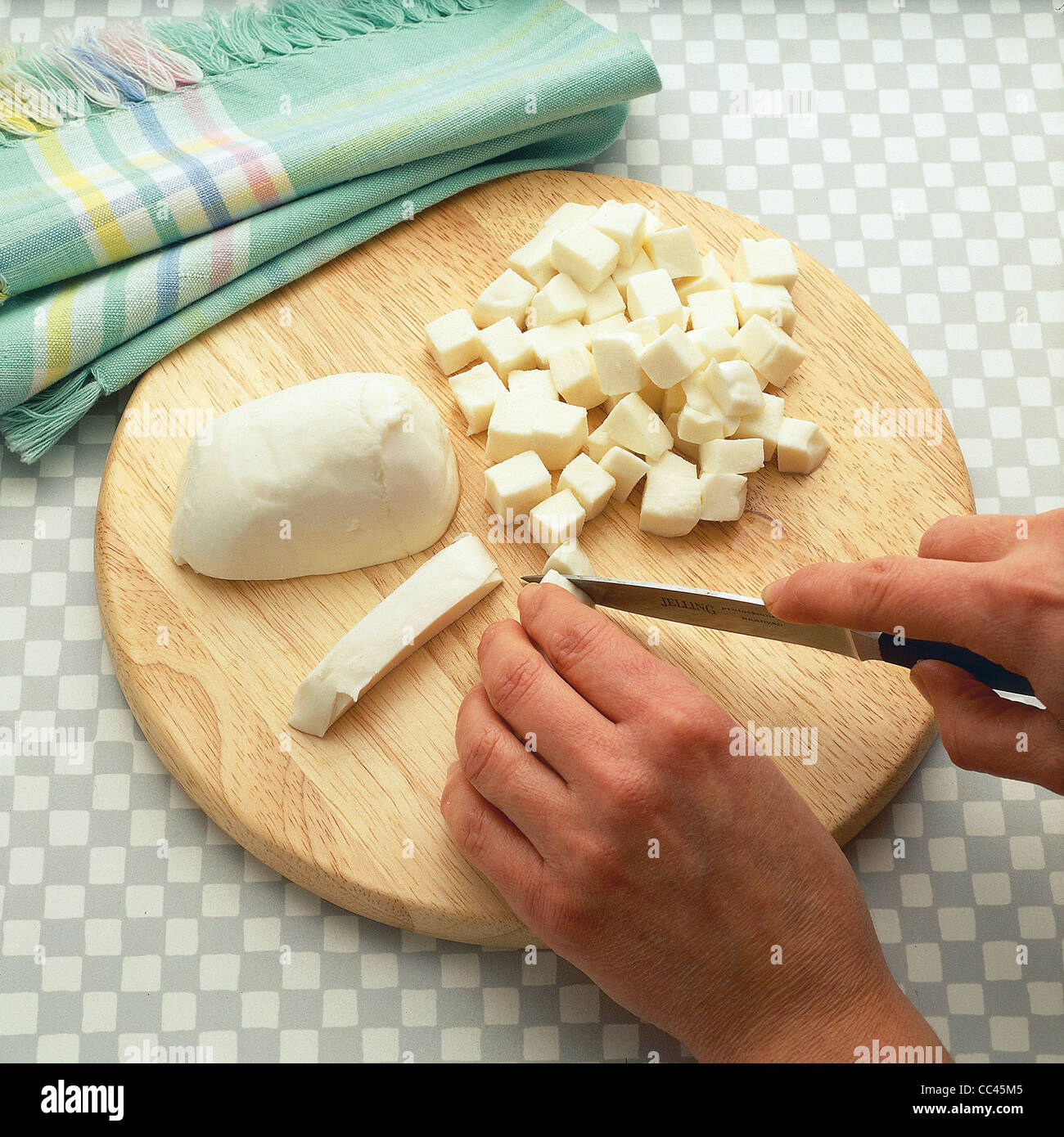 Küche: Reis, Pizzaiola 1 Stockfoto