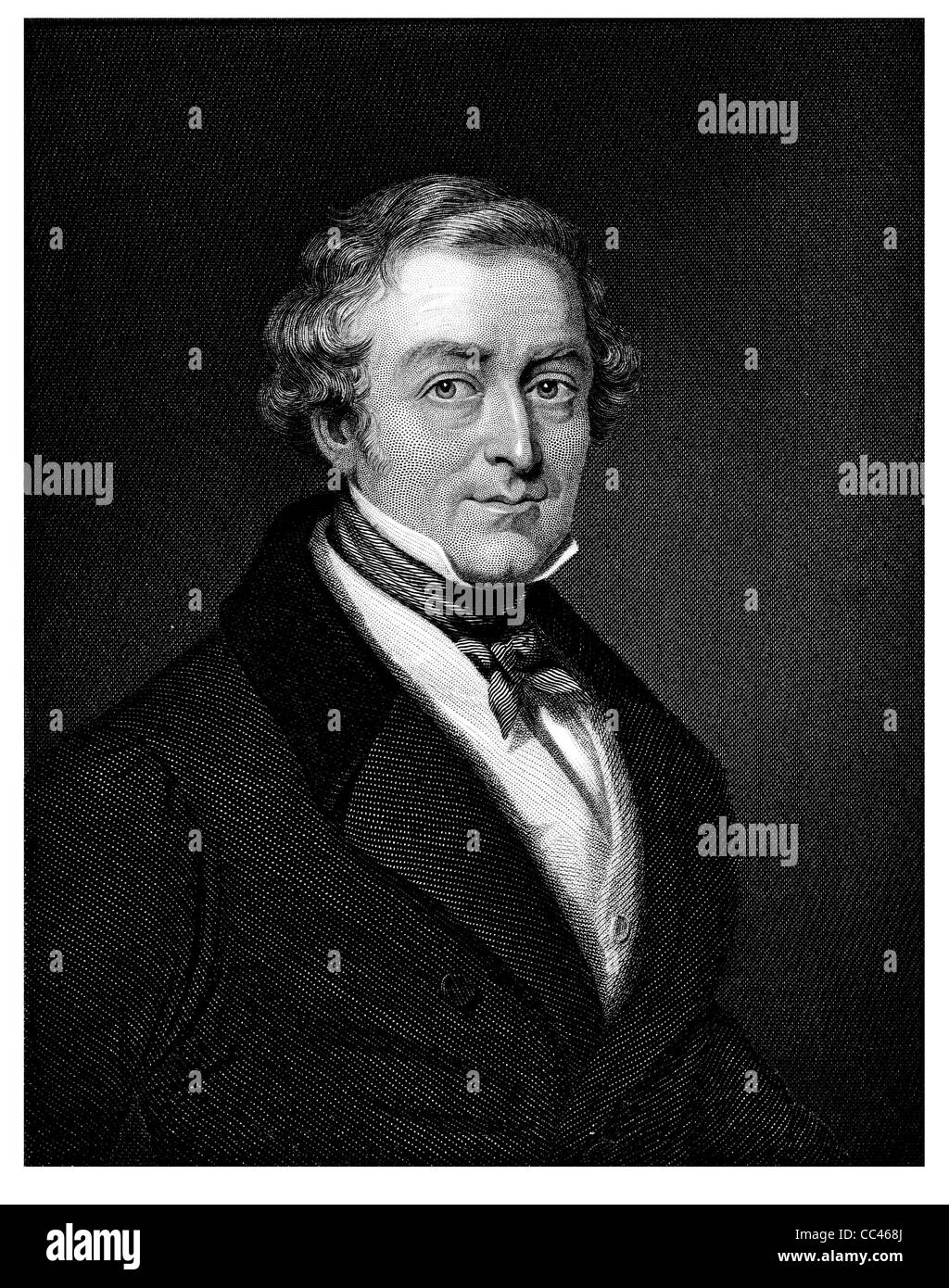 Sir Robert Peel 2. Baronet 1788 1850 britischer konservativer Staatsmann Premierminister Großbritannien Innenminister Polizei Stockfoto