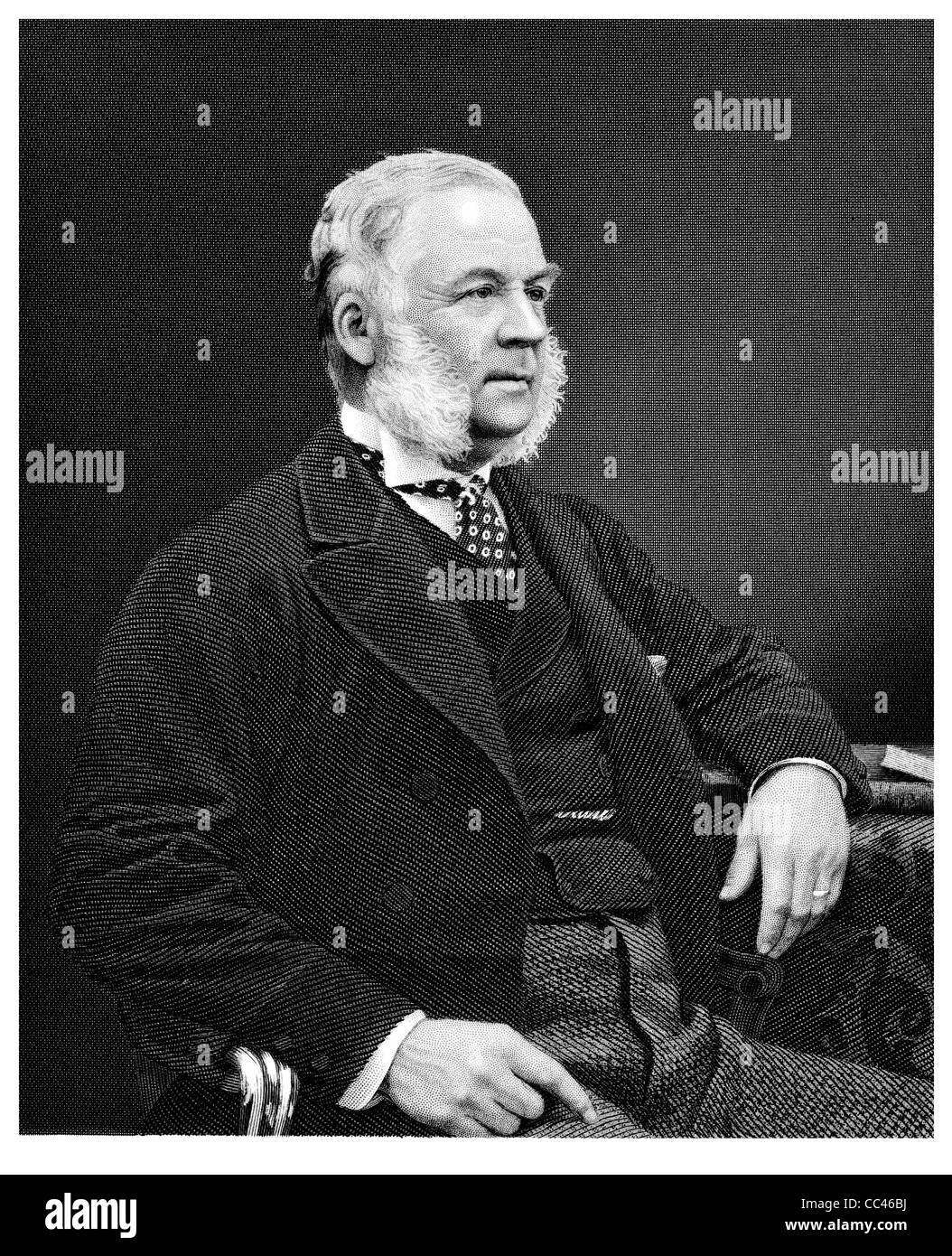 Charles Henry Gordon Lennox 6. Duke of Richmond 1818 1903 Herrn Settrington Graf von März britischer konservativer Politiker Stockfoto