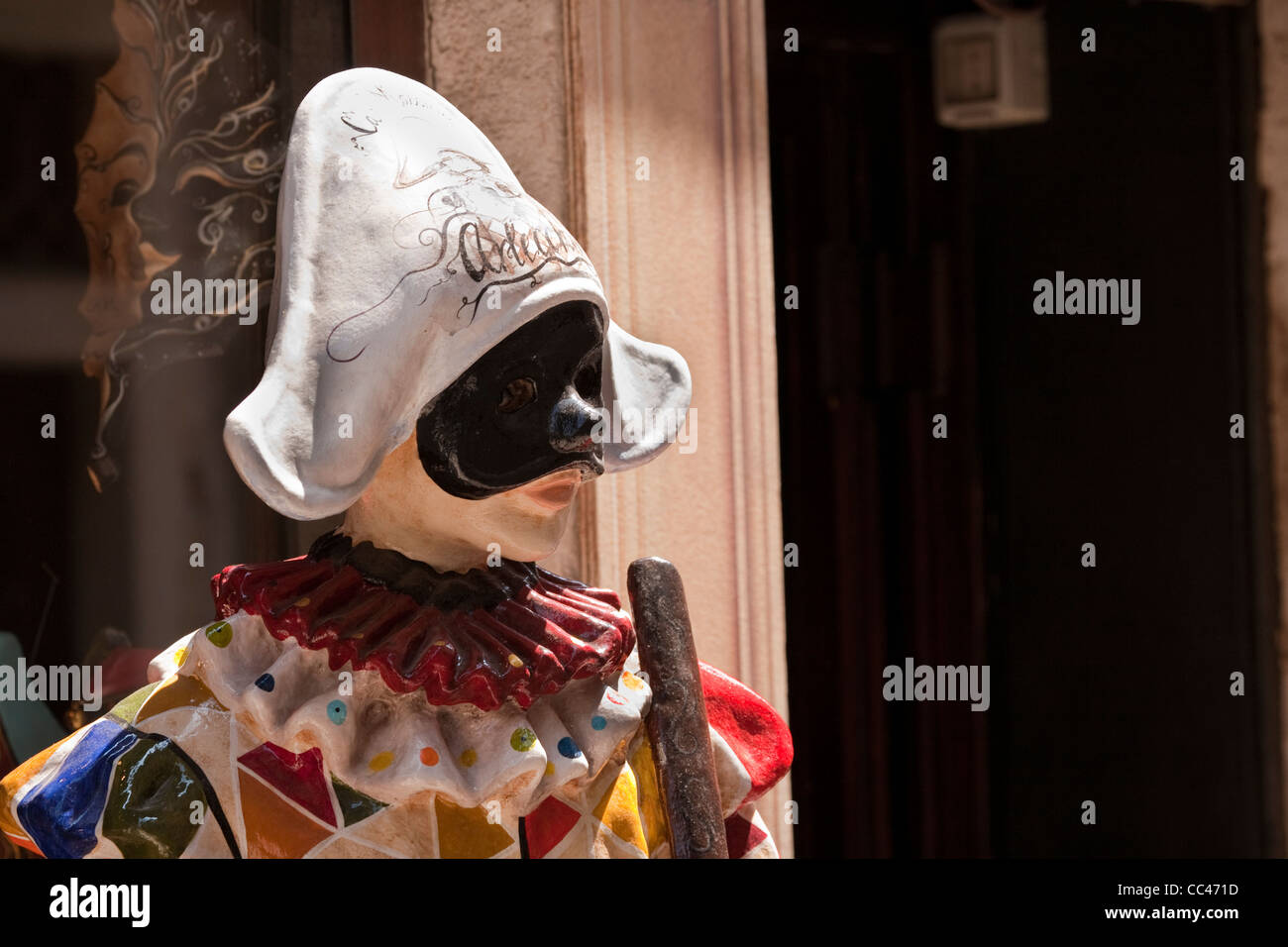 Venezianische Masken, Venedig, Italien Stockfoto