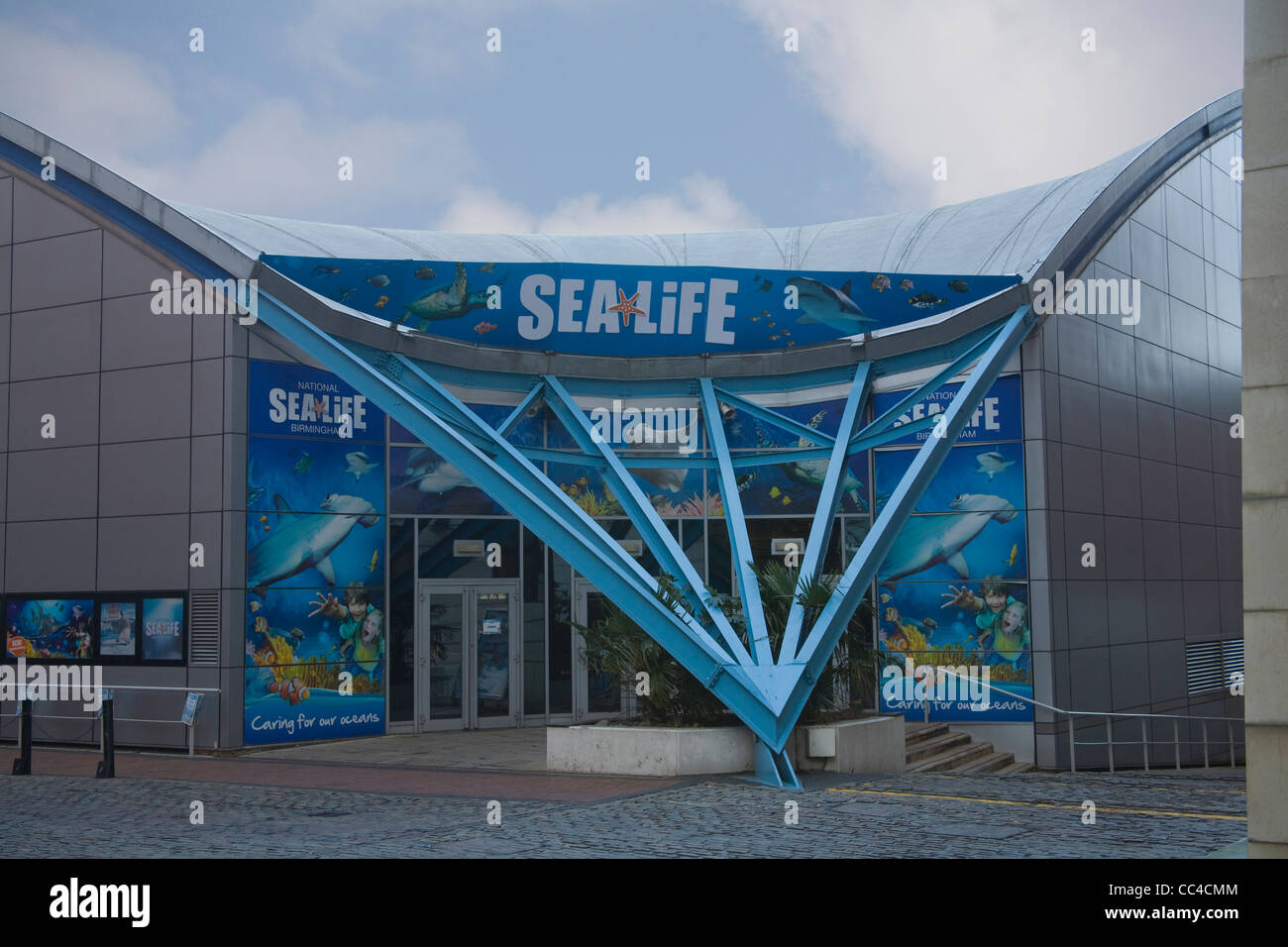 Birmingham West Midlands National Sea Life Centre in Brindleyplace Stockfotografie Alamy