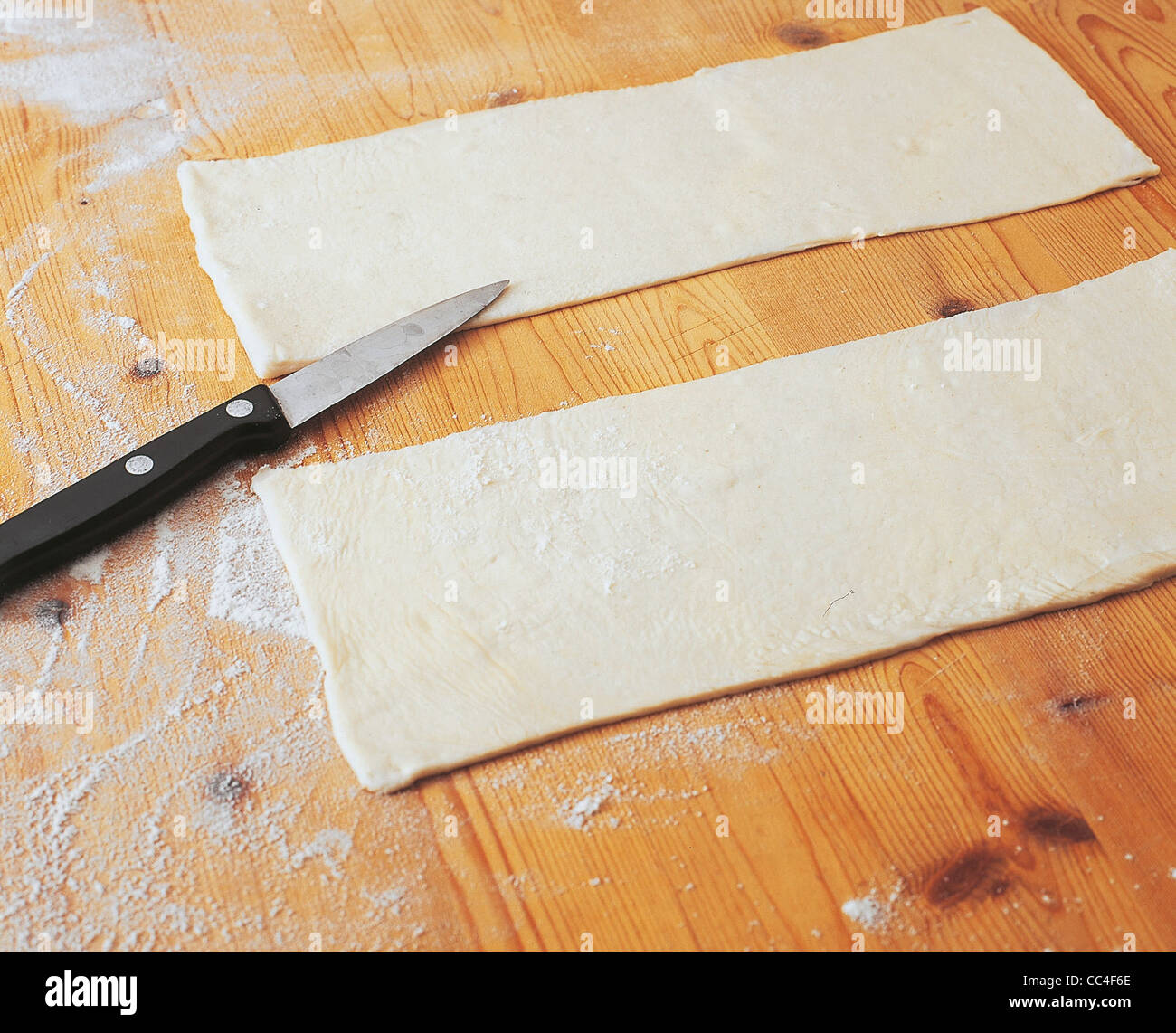 Küche: Die fliegenden Besen (1 Stockfoto