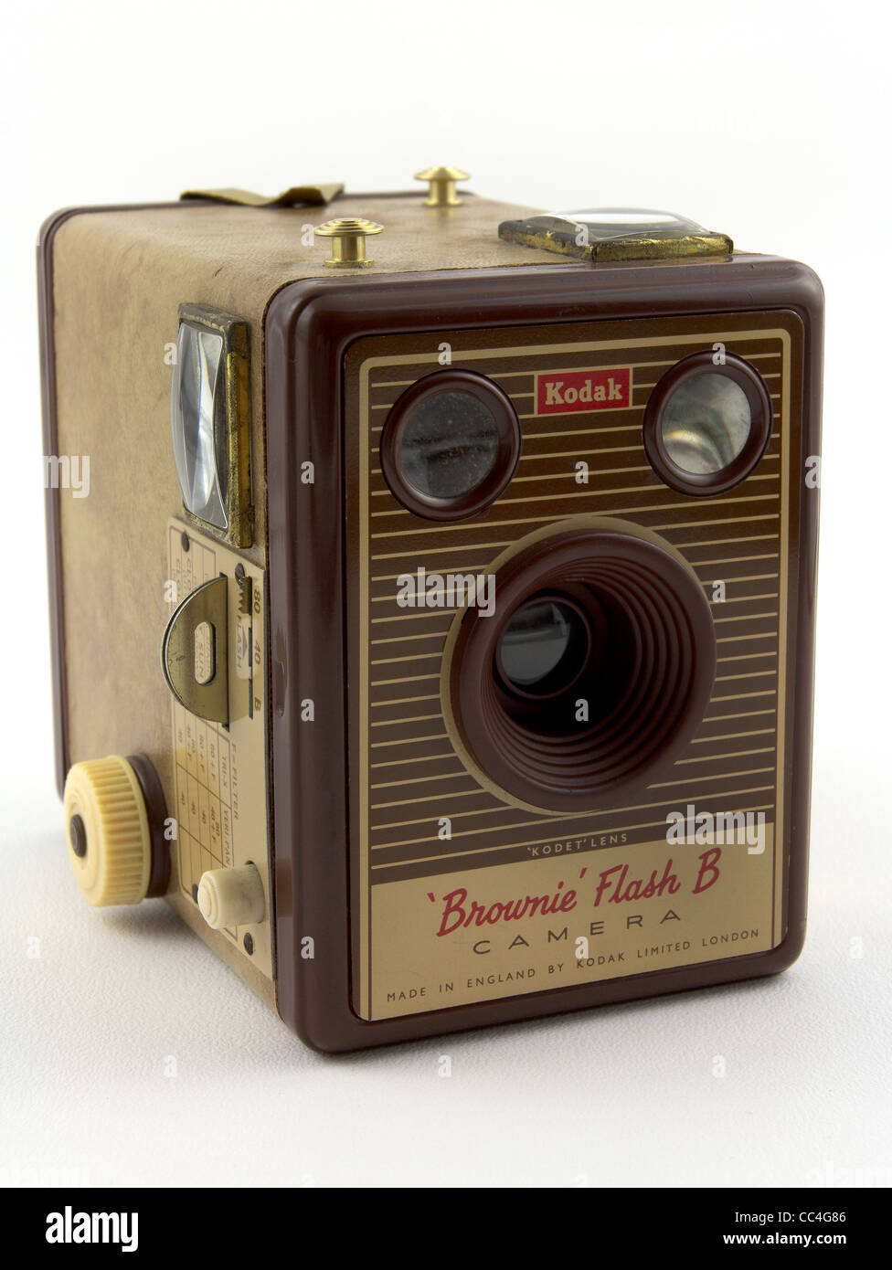 Kodak Brownie Flash B Film Kamera Stockfoto