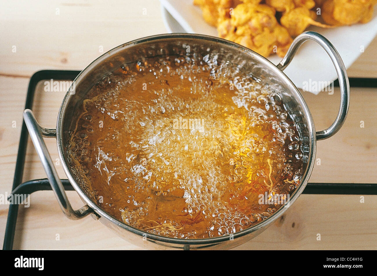 Küche: Pancakes Erdnuss. Indonesien (4 Stockfoto