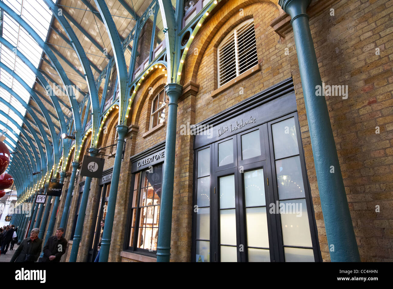Boutiquen in Covent Garden Market London England UK-Vereinigtes Königreich Stockfoto