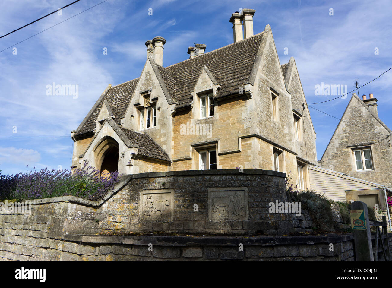 Bauernhaus in unteren Benefield, Northamptonshire, England Stockfoto