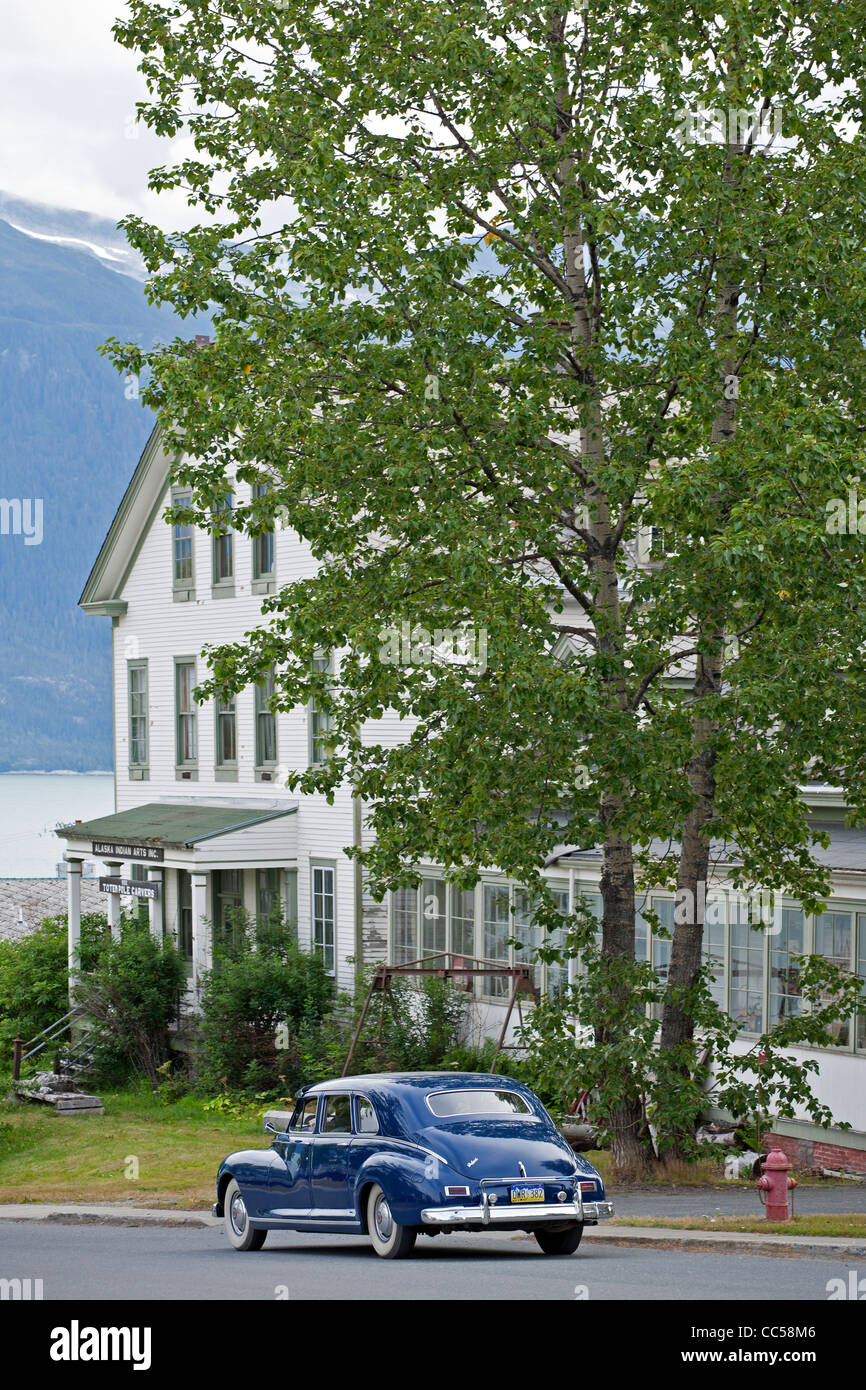 1950-Packard De Luxe 8-Limousine. Haines. Alaska. USA Stockfoto