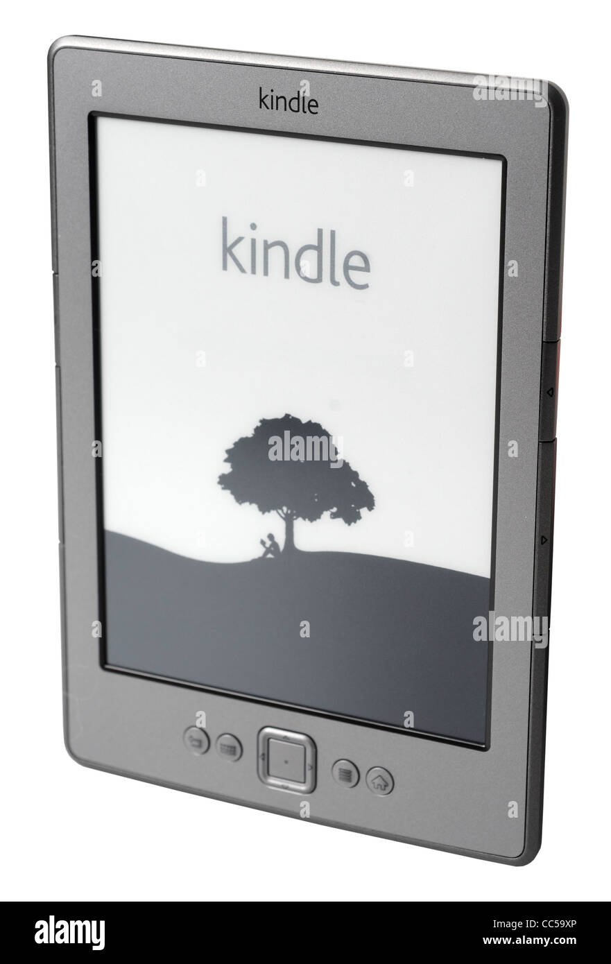 Kindle, Amazon Kindle e-Book-Reader Kindle Stockfoto