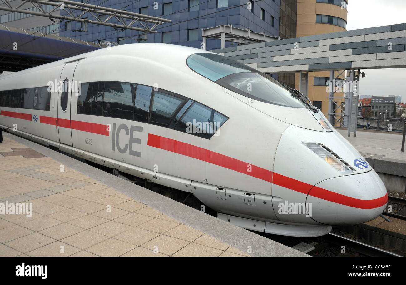 Deutsche Bahn (Deutsche Bahn) ICE-Zuges Stockfotografie - Alamy