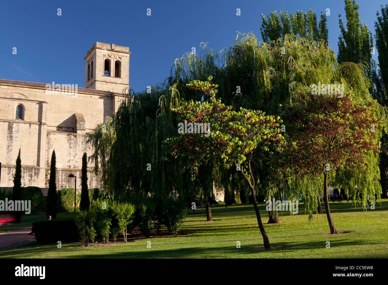 St. Jakobskirche oder Santiago, Logroño, La Rioja, Spanien Stockfoto