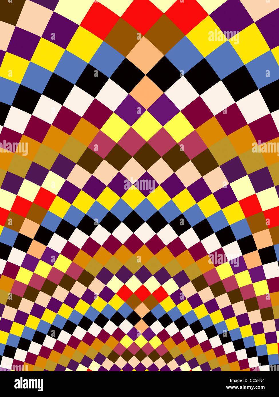 Patchwork-Muster Stockfoto