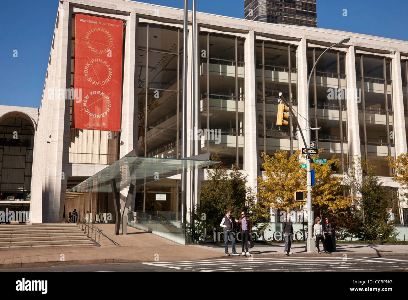 Lincoln Center for the Performing Arts, Avery Fisher Hall, NYC Stockfoto