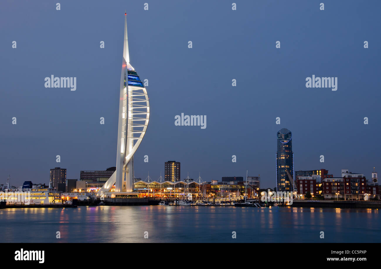 Spinaker Turm Stockfoto