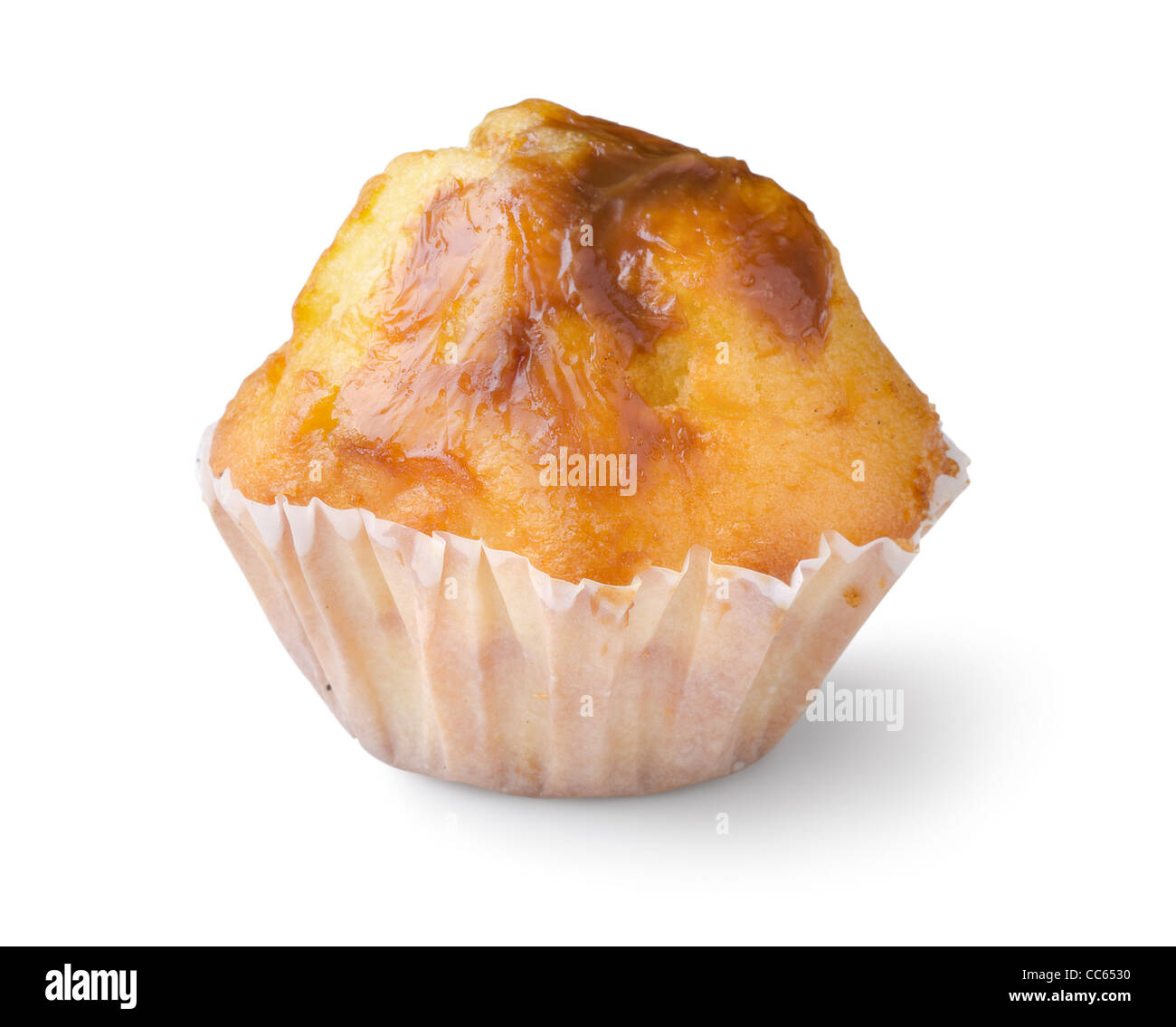 Süße Kuchen isoliert auf weißem Hintergrund Stockfoto