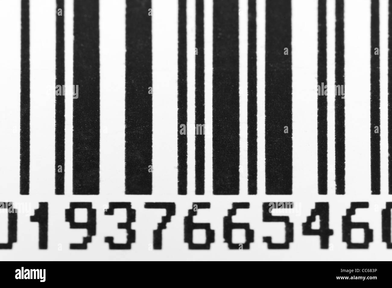 Barcode Stockfoto