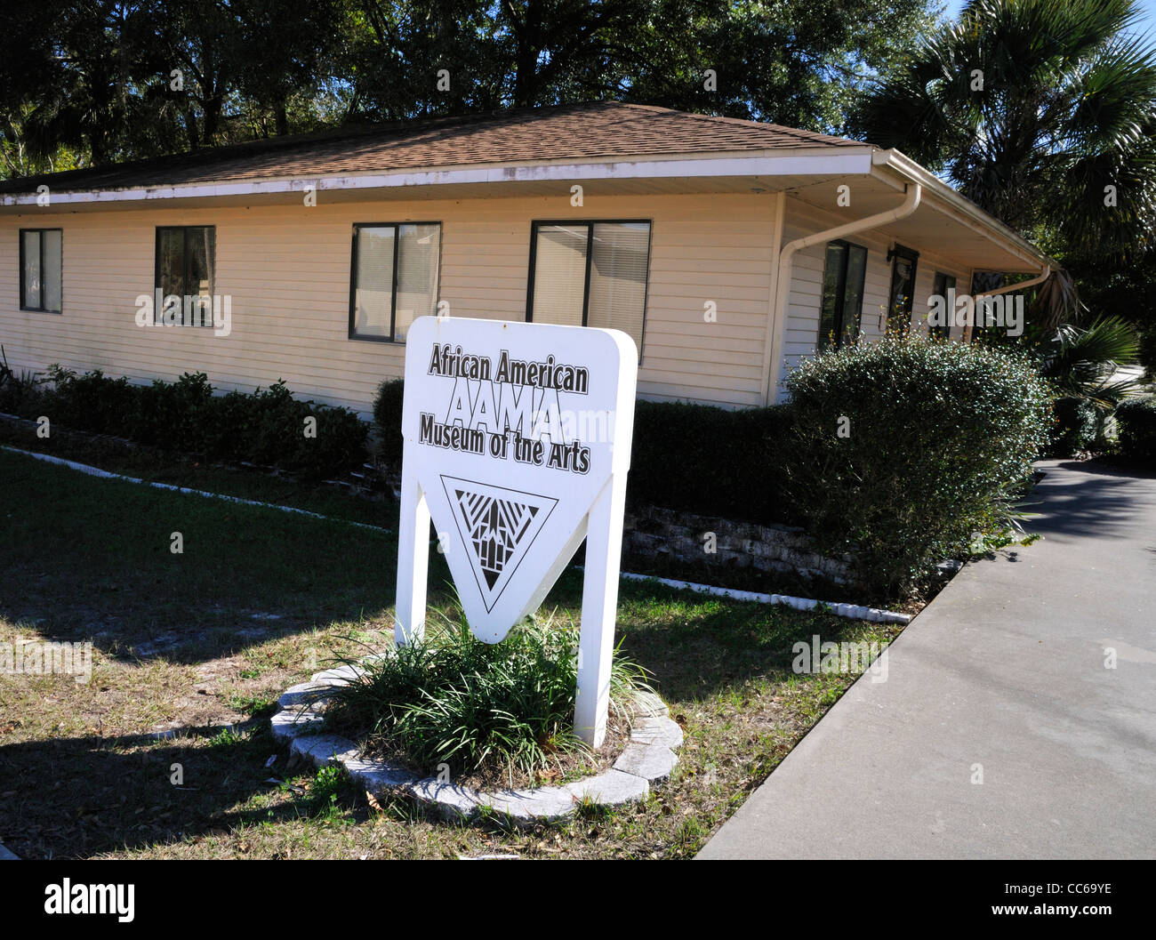 African American Museum of the Arts, DeLand, Florida Stockfoto