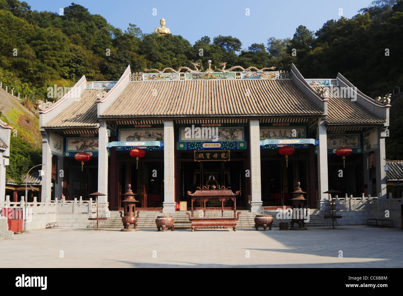 Longmu Imperial uralten Tempel, Wuzhou, Guangxi, China Stockfoto