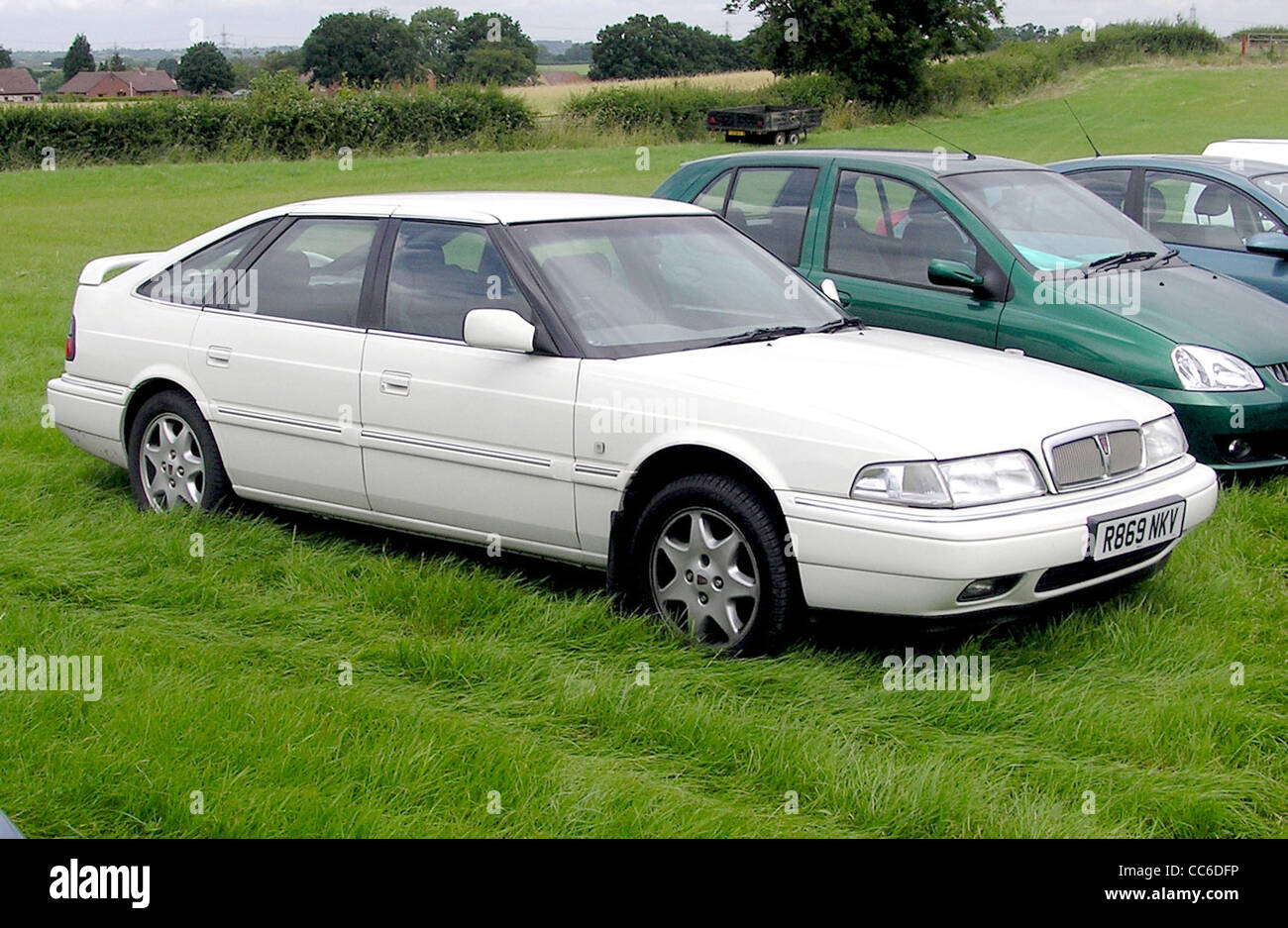 1997-Rover 800 auf Coalpit Heath Car Show, in der Nähe von Bristol, England. Stockfoto