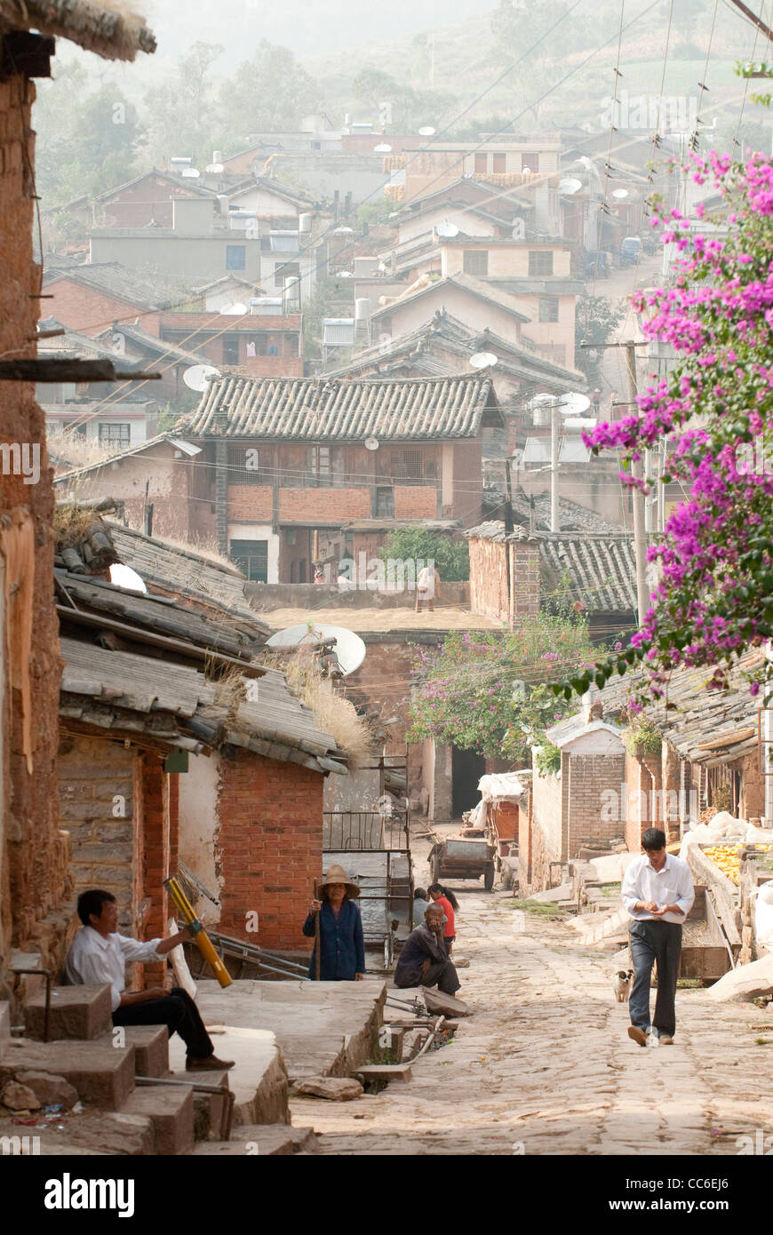 Antike Stadt in Lufeng, Chuxiong, Yunnan, China Stockfoto