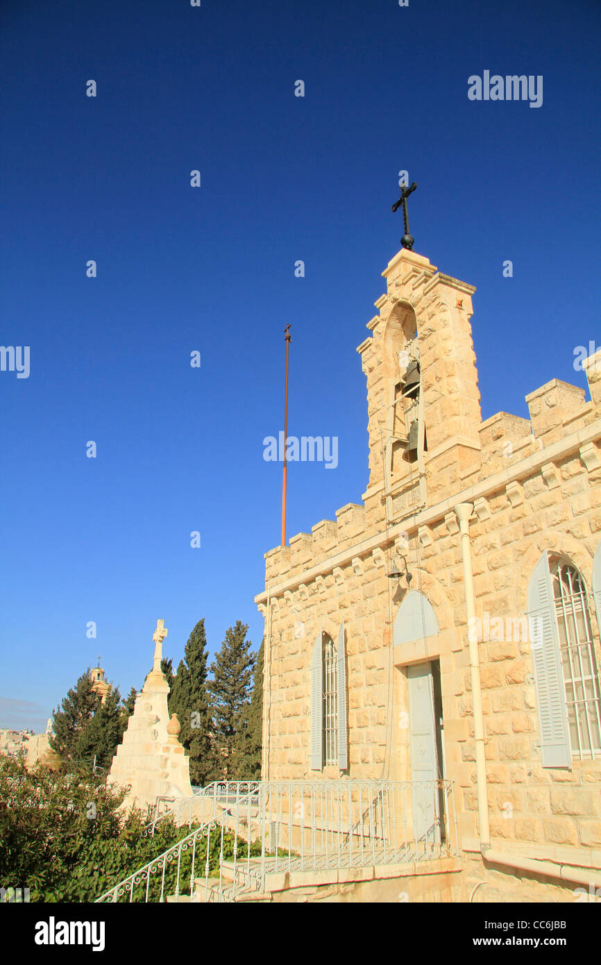 Bethlehem, die Franziskanerkirche der Milchgrotte, erbaut im Jahre 1872 Stockfoto