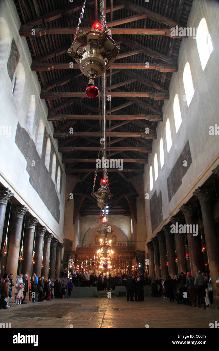 Bethlehem, die Geburtskirche Stockfoto