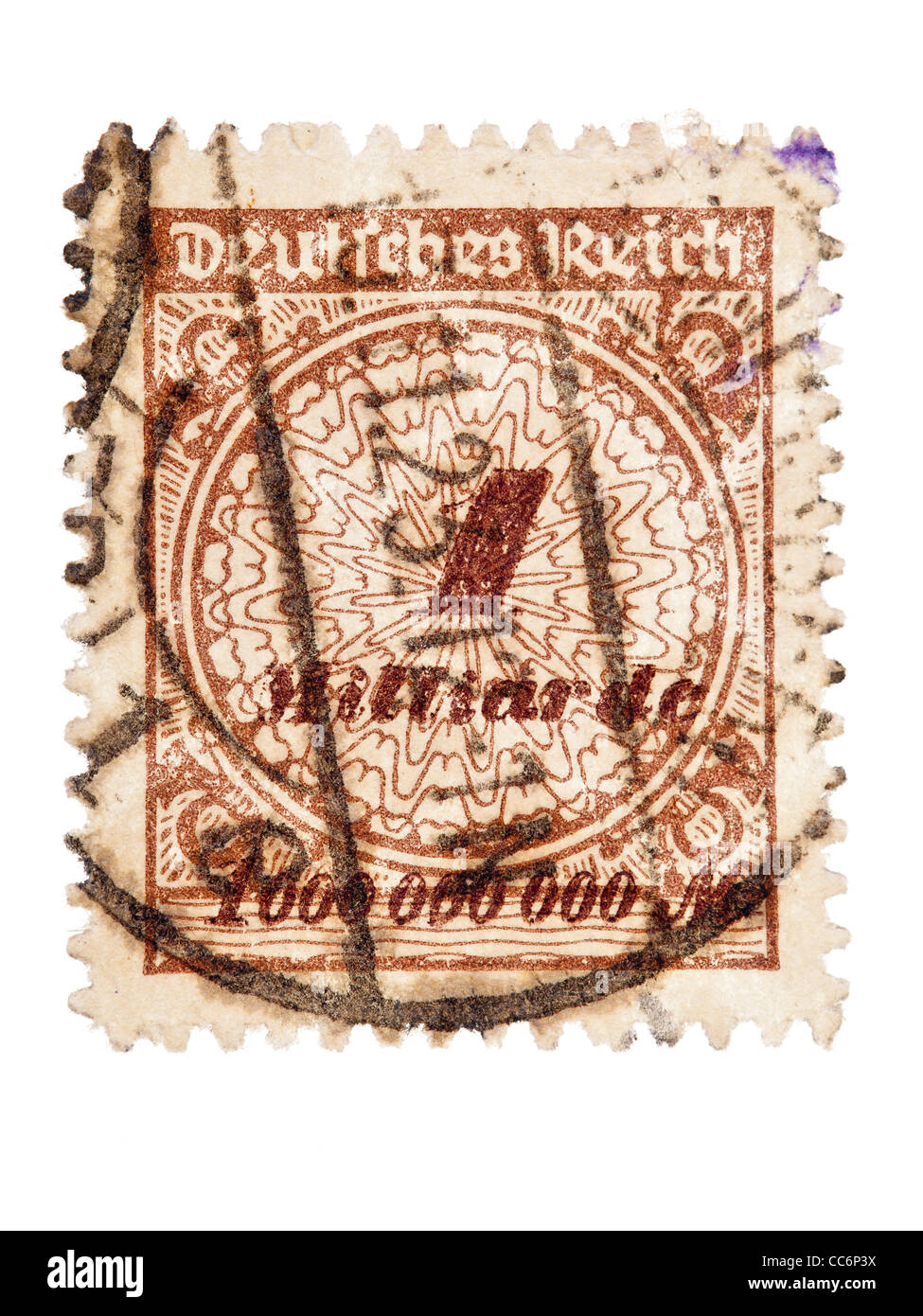 Briefmarke Deutsches Reich, Germania, 1923, 1 Milliarde Mark, gestempelt Stockfotografie Alamy Briefmarke Deutsches Reich, Germania, 1923, 1 Milliarde Mark, gestempelt Stockfotografie Alamy