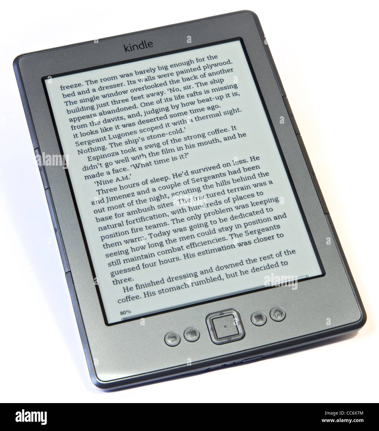 Amazon Kindle neue elektronische Leser mit wifi Stockfoto