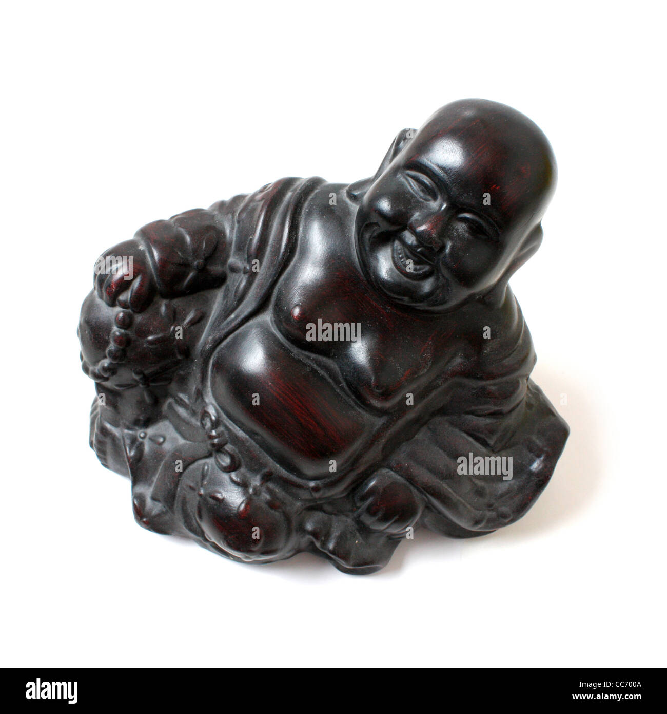 Buddha isoliert auf einem weißen bg Stockfoto