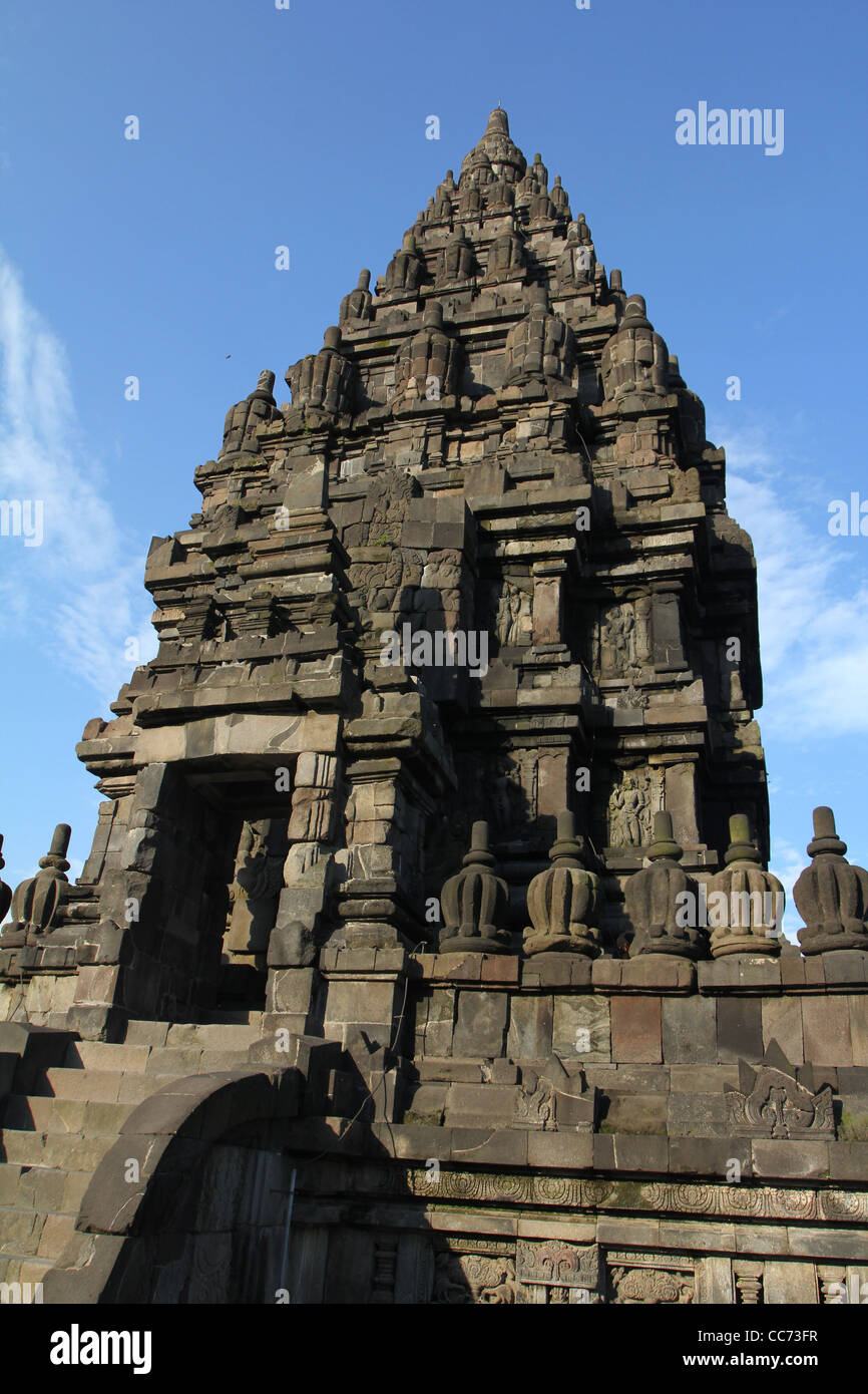 Hindutempel von Prambanan Yogyakarta Indonesien Zentral-Java Stockfoto