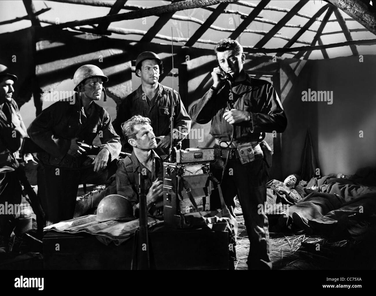 RICHARD EGAN, Robert Mitchum, EINE MINUTE AUF NULL, 1952 Stockfoto