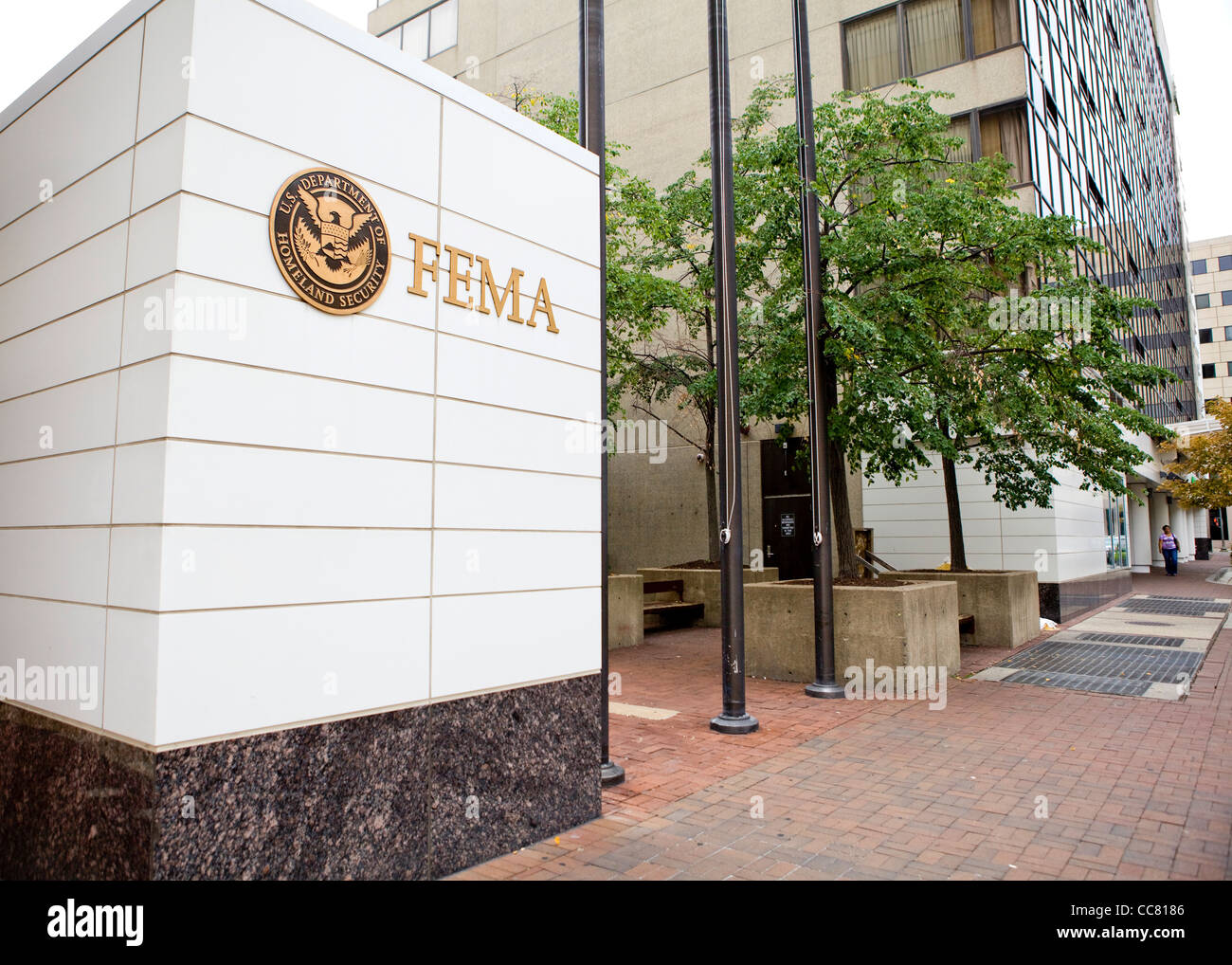 FEMA (Federal Emergency Management Agency) zentrale Gebäude Stockfoto