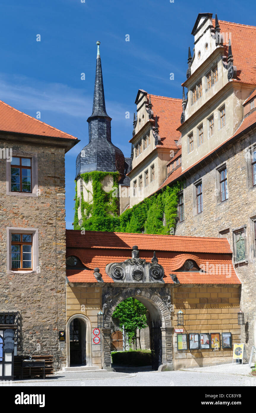 Merseburger Schloss im Dom Bezirk, Merseburg, Sachsen-Anhalt, Deutschland, Europa Stockfoto