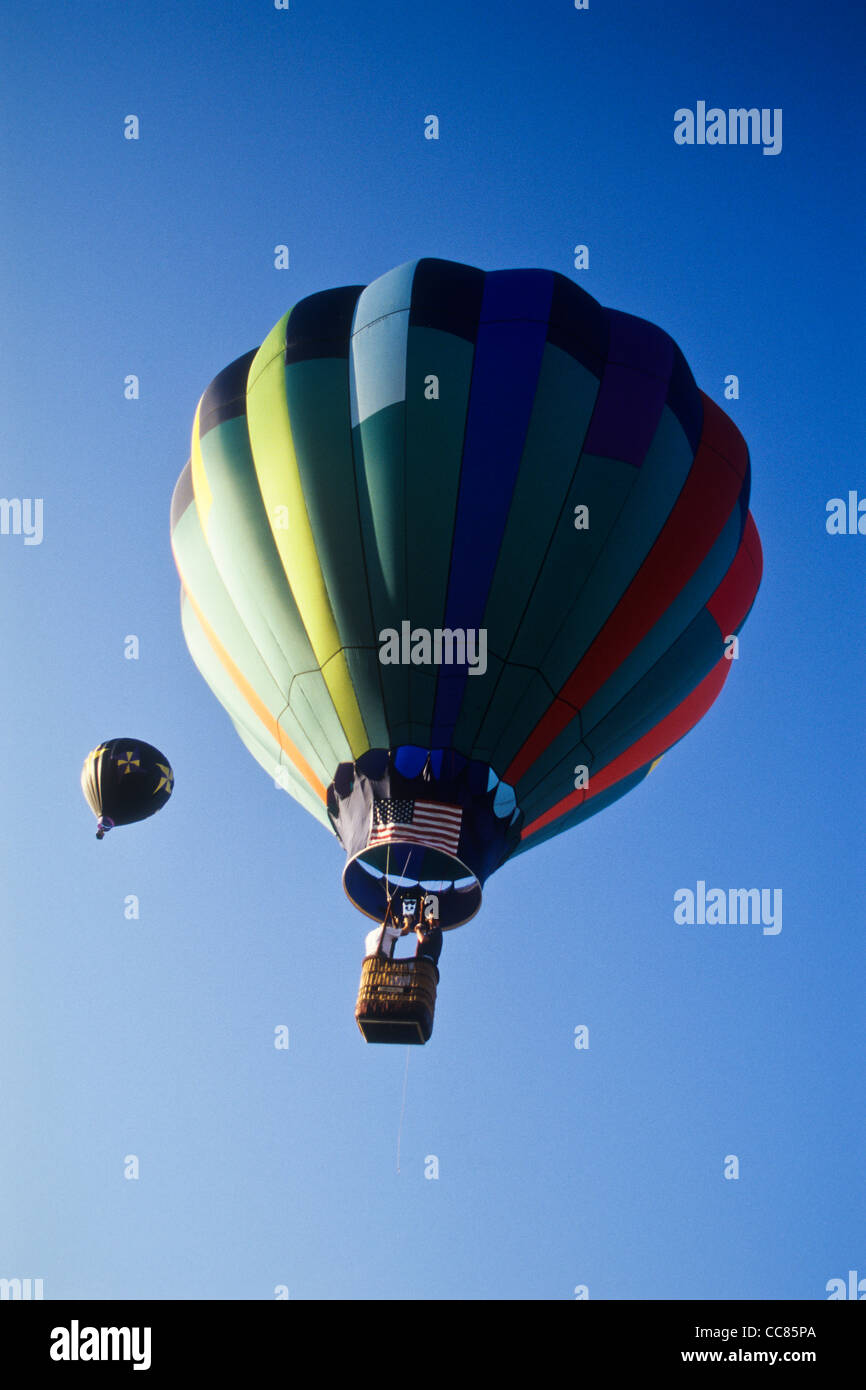 Hot Air Ballooning Stockfoto