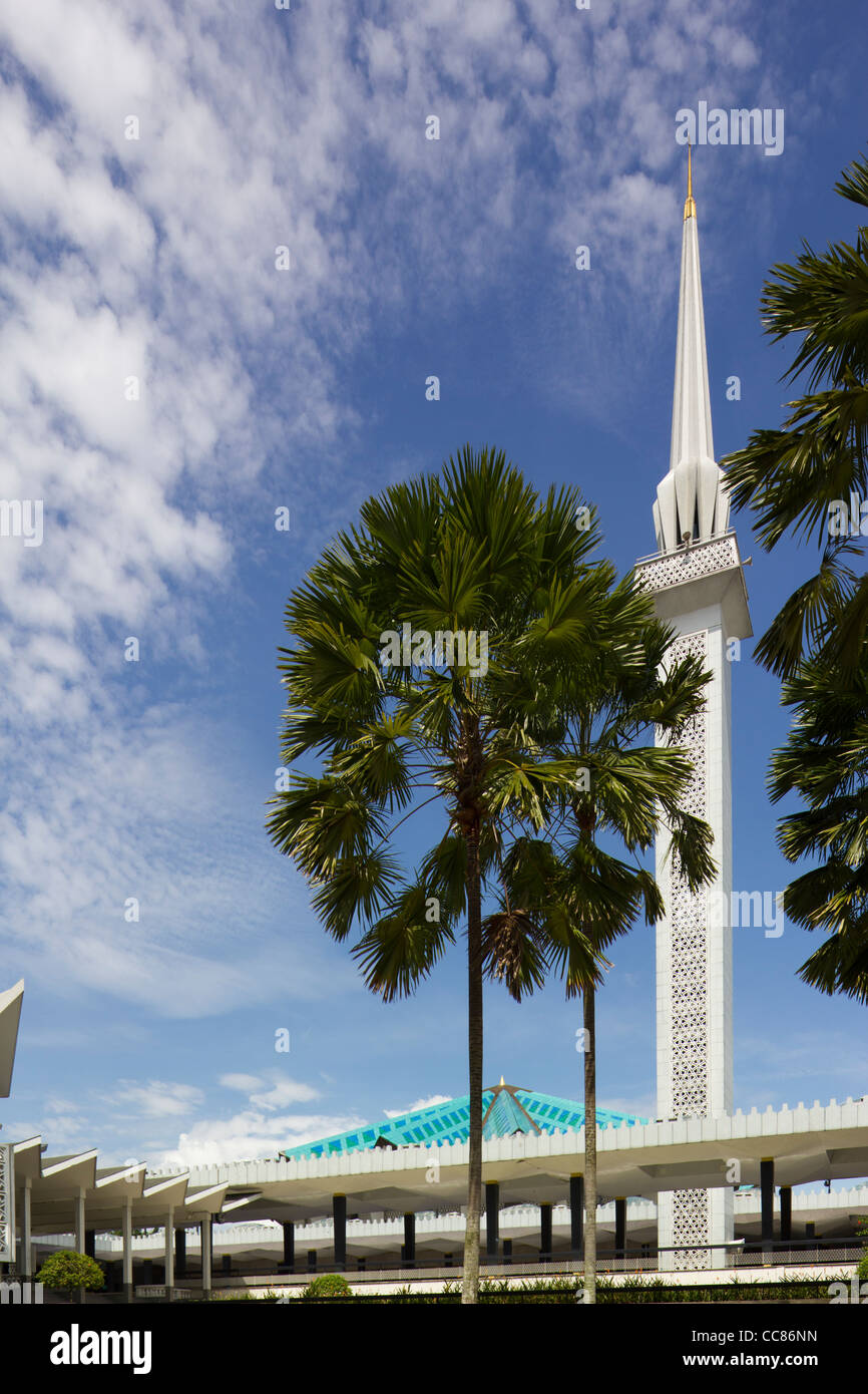 Nationale Moschee von Malaysia (Masjid Negara), Kuala Lumpur, Malaysia Stockfoto