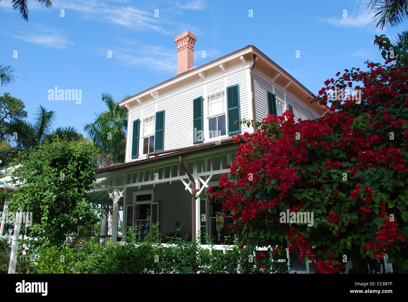 Edison und Ford Winter Estates Stockfoto