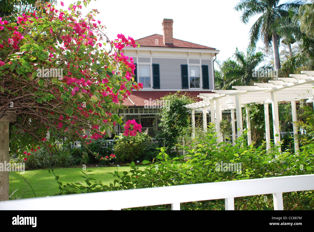 Edison und Ford Winter Estates Stockfoto