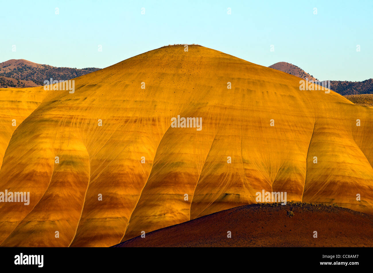 Gemalte Hügel Einheit in der John Day Fossil Beds National Monument Stockfoto