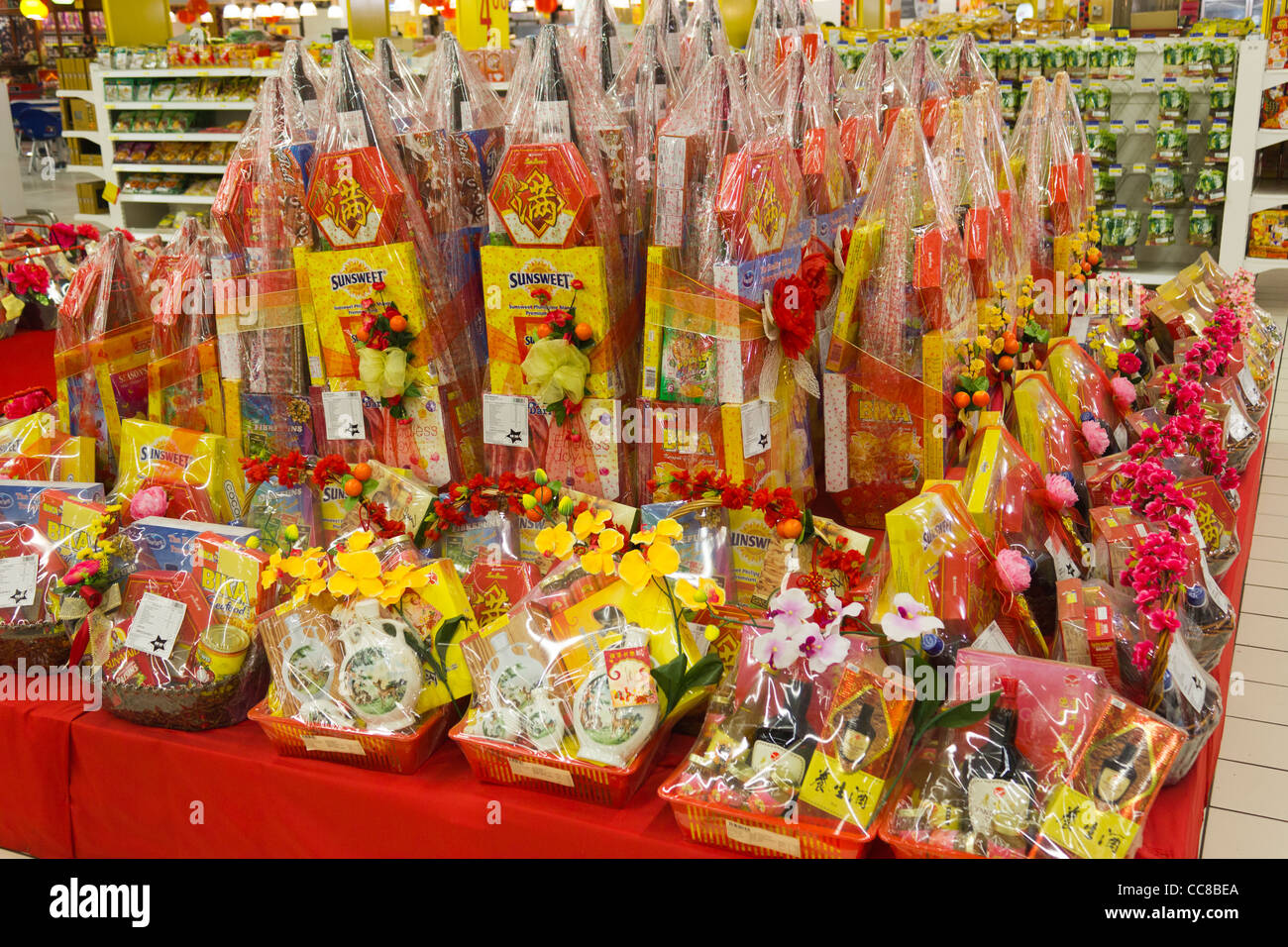 Carrefour Supermarkt, Wangsa Maju Mall, Kuala Lumpur, Selangor, Malaysia Stockfoto